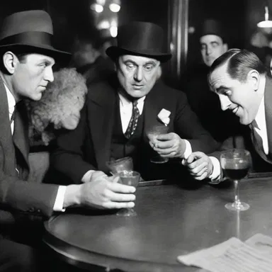 During the Prohibition era, speakeasies were often filled with alkies seeking to satiate their addiction.