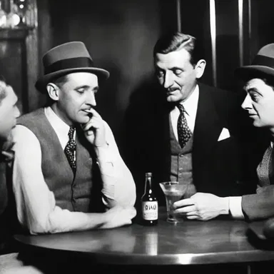 During the Prohibition era, speakeasies were often filled with alkies seeking to satiate their addiction.
