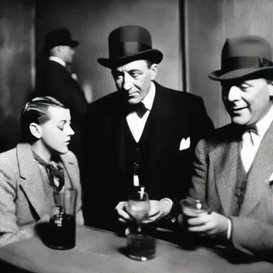 During the Prohibition era, speakeasies were often filled with alkies seeking to satiate their addiction.