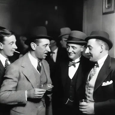 During the Prohibition era, speakeasies were often filled with alkies seeking to satiate their addiction.