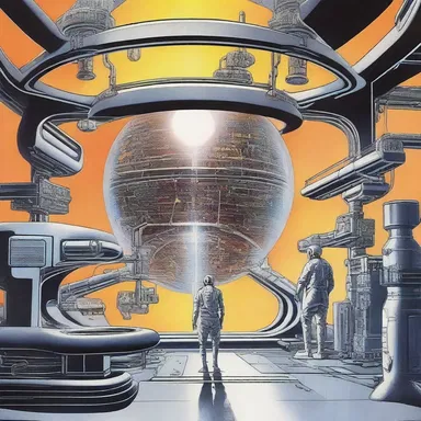 In the futuristic science fiction story, scientists discover a way to manipulate the alkyl radical for intergalactic travel.