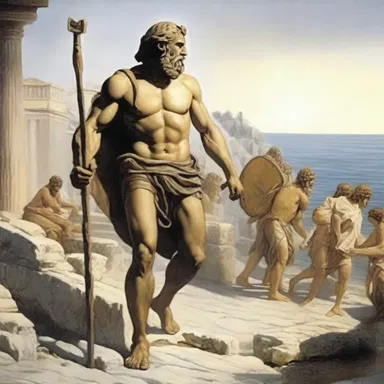 In Greek mythology, Odysseus traveled all the way back to his homeland after the Trojan War.