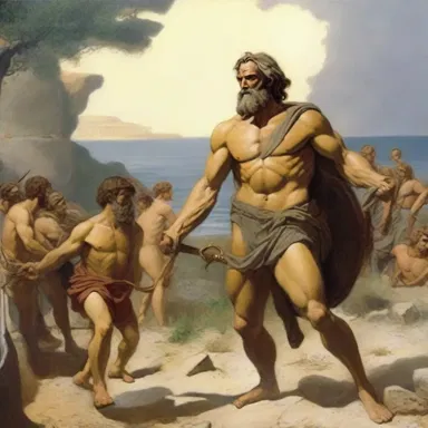 In Greek mythology, Odysseus traveled all the way back to his homeland after the Trojan War.