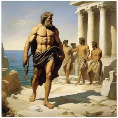 In Greek mythology, Odysseus traveled all the way back to his homeland after the Trojan War.