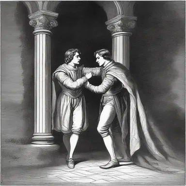 In Shakespeare's play, Romeo and Juliet's love for each other was so strong that they were willing to go all the way to be together, even if it meant defying their families.