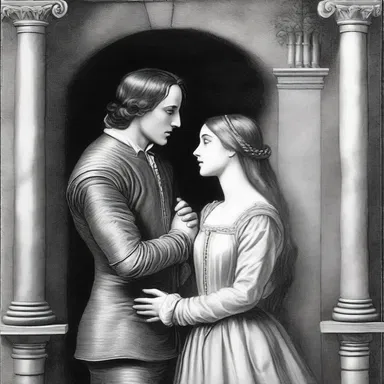 In Shakespeare's play, Romeo and Juliet's love for each other was so strong that they were willing to go all the way to be together, even if it meant defying their families.