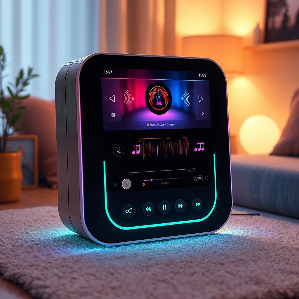 A conceptual design of a music player that utilizes emotional detection mechanisms and sensors