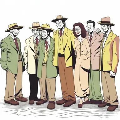 In the climax of the story, all the characters came together to solve the mystery.
