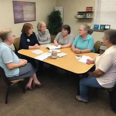 The book club discussed the novel and shared their thoughts all together.