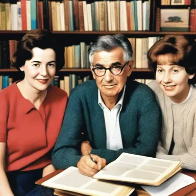The novel spans three generations and 50 years, all told.