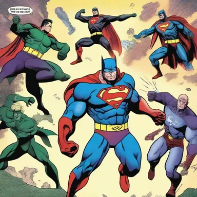 The superhero defeated five villains in his latest adventure, all told.