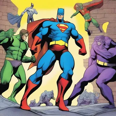 The superhero defeated five villains in his latest adventure, all told.