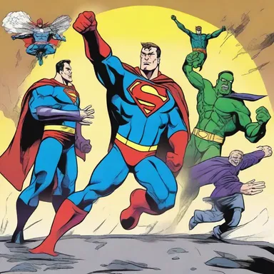The superhero defeated five villains in his latest adventure, all told.