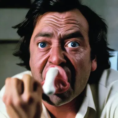 In the film, the main character is often seen sucking on an all-day sucker.