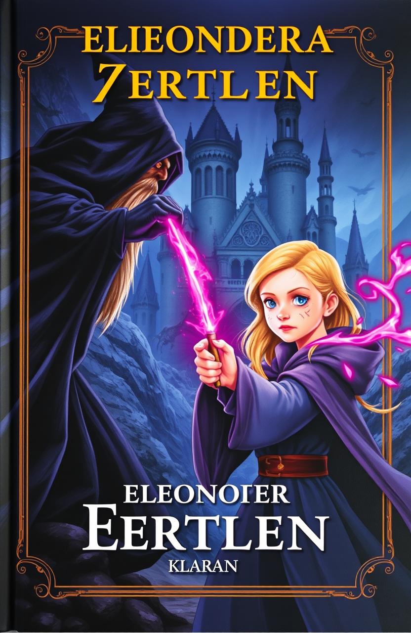 A cover for the book titled 'Элеонора Бертлен'