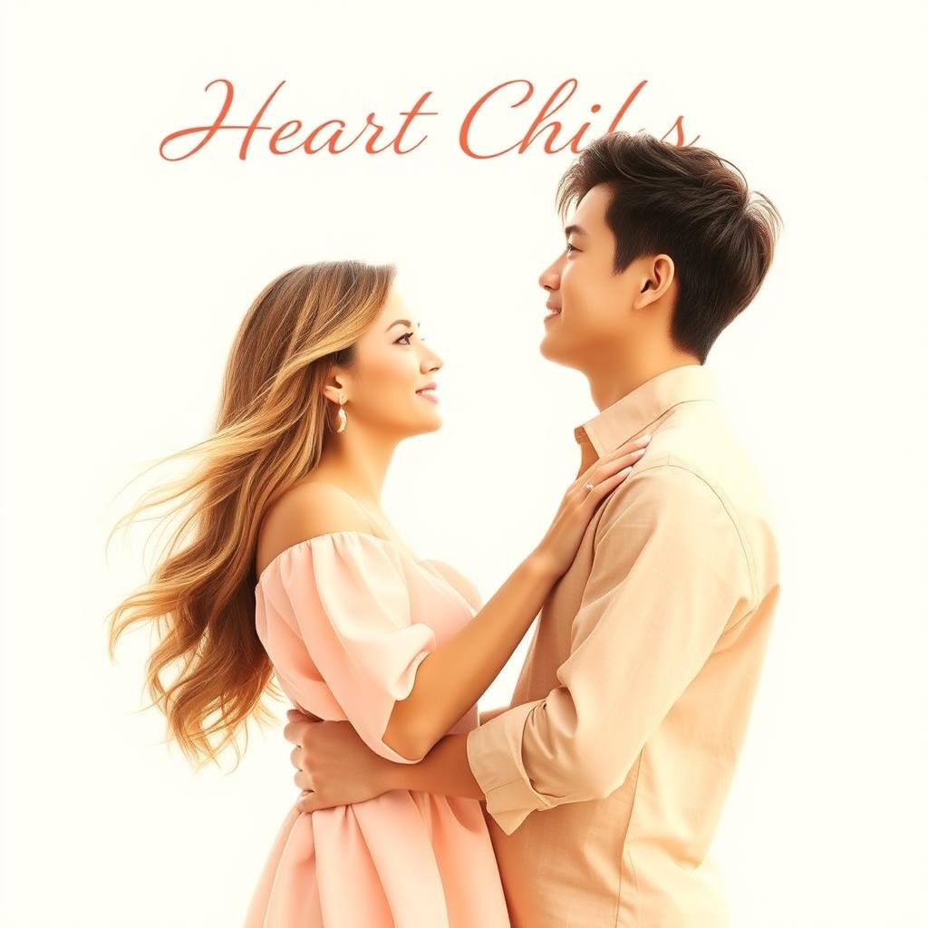 A romantic movie poster titled 'Heart Chills'