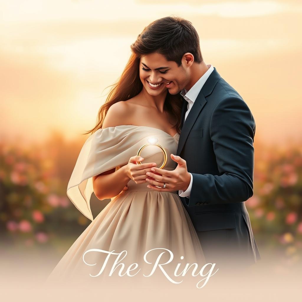 A romantic movie poster titled 'The Ring'