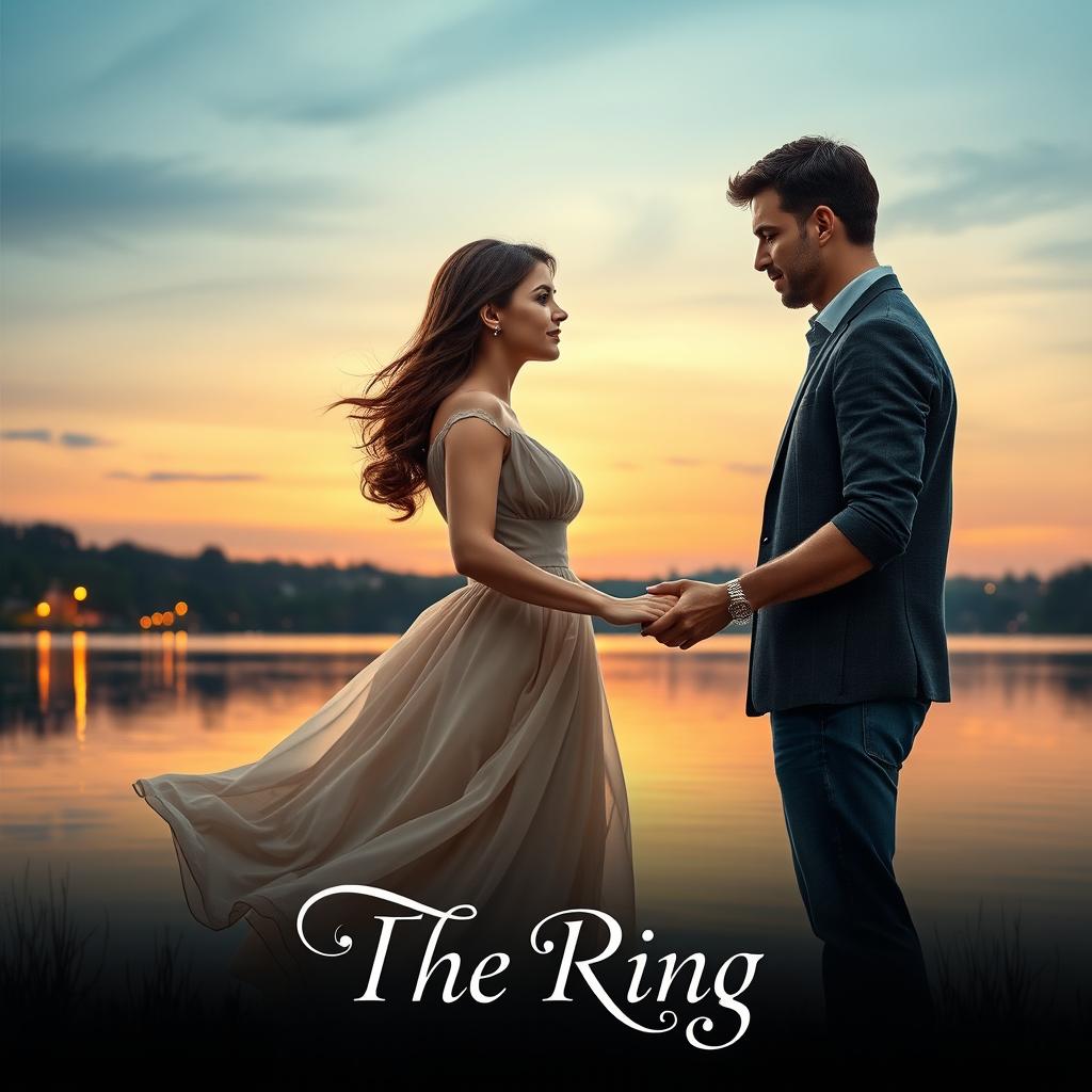 A romantic movie poster titled 'The Ring'