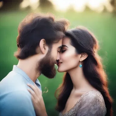 She was enamored by his all-knowing gaze and deep understanding of life's mysteries.