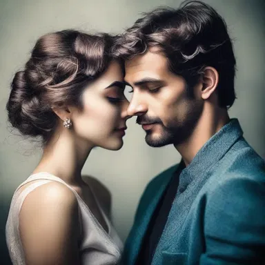 She was enamored by his all-knowing gaze and deep understanding of life's mysteries.