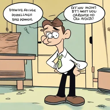 The all-knowing character in the cartoon always had the perfect solution to any problem.