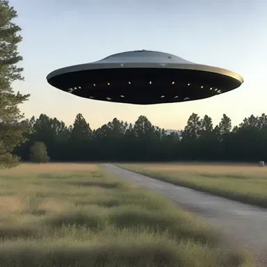 According to the alleged reports, a UFO landed in the small town and abducted several residents.