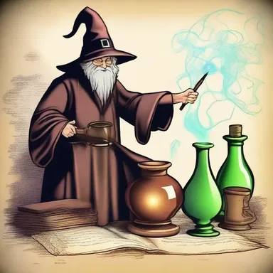 In the alleged magical world, wizards and witches used their powers to cast spells and potions.