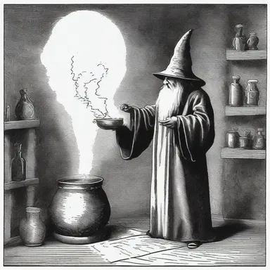 In the alleged magical world, wizards and witches used their powers to cast spells and potions.