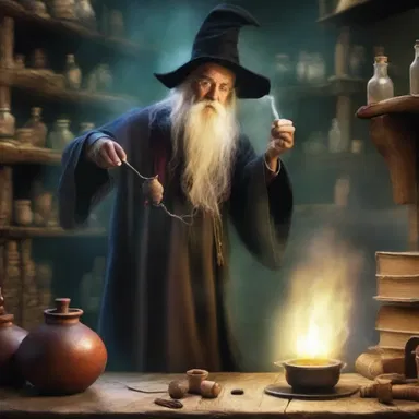 In the alleged magical world, wizards and witches used their powers to cast spells and potions.