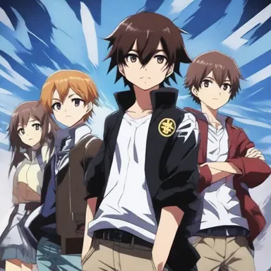 The protagonist's unwavering allegiance to their friends drives them to protect and fight for them throughout the anime series.