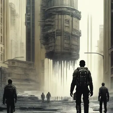 The science fiction novel explores the concept of allegiances shifting in a dystopian society where loyalties are constantly tested.