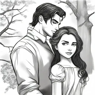 Emily pledged her undying allegiance to her lover, vowing to always stand by his side.
