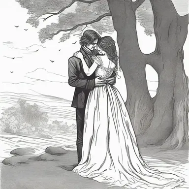 Emily pledged her undying allegiance to her lover, vowing to always stand by his side.