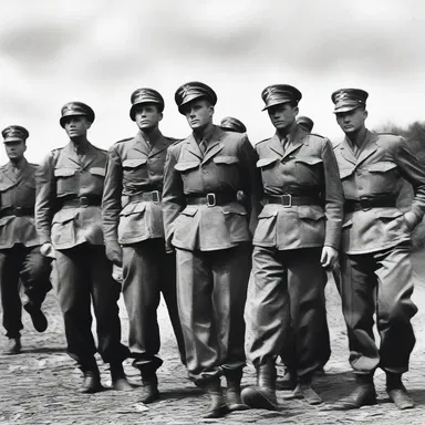 During World War II, many soldiers displayed their allegiance to their country by bravely fighting on the front lines.