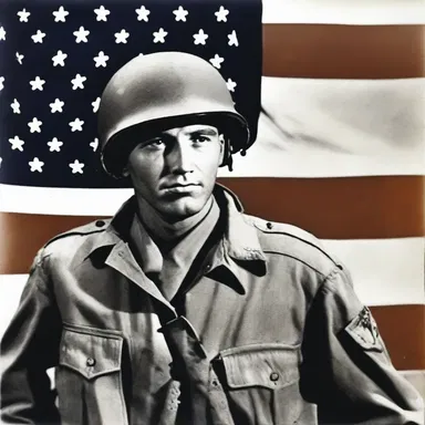 During World War II, many soldiers displayed their allegiance to their country by bravely fighting on the front lines.