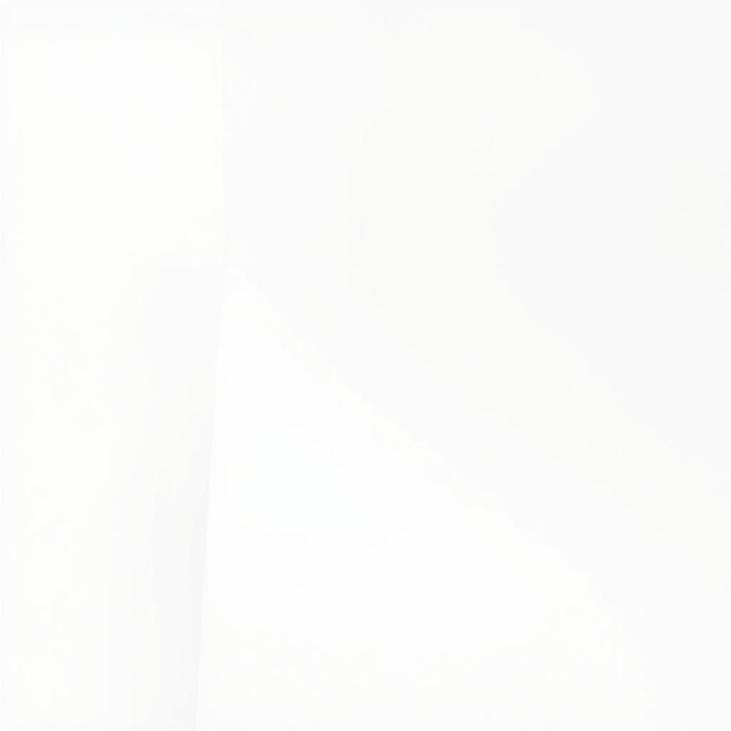 A solid white surface, representing purity and simplicity