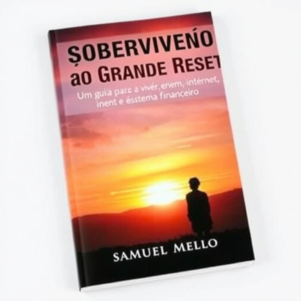 A captivating book cover featuring a solitary person gazing towards the horizon, embodying a sense of resilience and hope