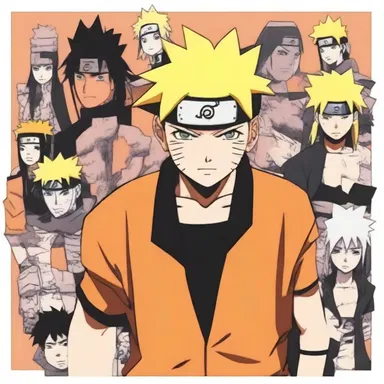 In the anime series 'Naruto', the journey of the main character represents an allegory for personal growth and self-discovery.
