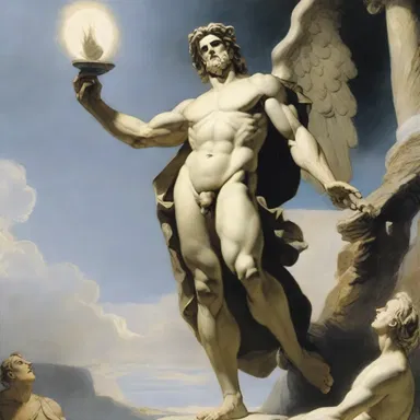 The Greek myth of Prometheus can be seen as an allegory for mankind's pursuit of knowledge and the consequences of rebellion against the gods.