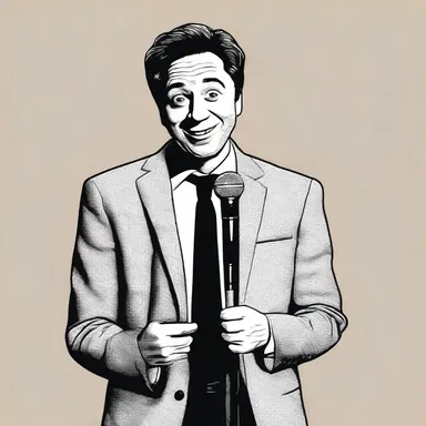 The comedian's stand-up routine was an allegory, using humorous anecdotes to communicate a deeper message about societal norms.