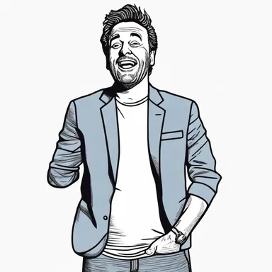The comedian's stand-up routine was an allegory, using humorous anecdotes to communicate a deeper message about societal norms.