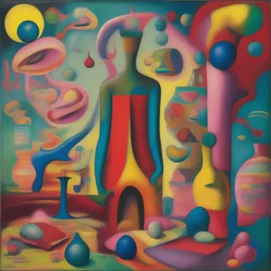 The painting's vibrant colors and surreal elements served as an allegory for the artist's personal struggles and triumphs.