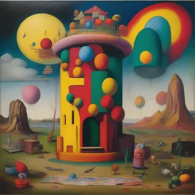 The painting's vibrant colors and surreal elements served as an allegory for the artist's personal struggles and triumphs.