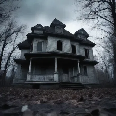 In the horror film, the haunted house is an allegory for the protagonist's internal struggle with fear and trauma.