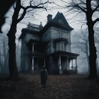 In the horror film, the haunted house is an allegory for the protagonist's internal struggle with fear and trauma.