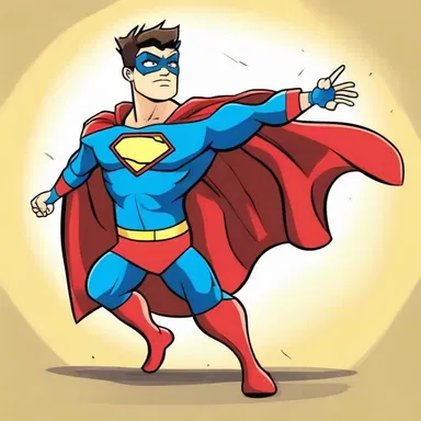 In the cartoon series, the superhero's powers serve as an allegory for overcoming personal insecurities and embracing one's true self.