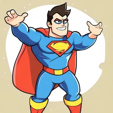 In the cartoon series, the superhero's powers serve as an allegory for overcoming personal insecurities and embracing one's true self.