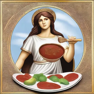In Greek mythology, allemande sauce is said to have been invented by the goddess Athena.