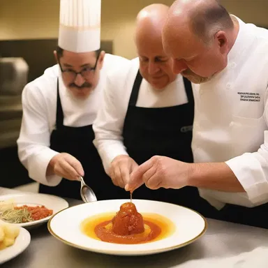 The gourmet film showcased the culinary skills of the chef who prepared the most exquisite allemande sauce.