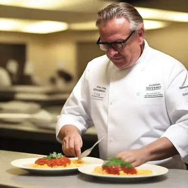 The gourmet film showcased the culinary skills of the chef who prepared the most exquisite allemande sauce.